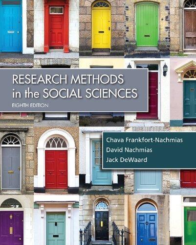 Research Methods In The Social Sciences 8Th Edition - Pixelpaperback.com