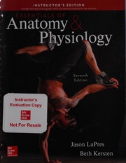 Instructor’s edition for essentials of anatomy & physiology with course ...