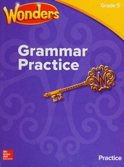 Wonders Grammar Practice Grade 5 - Pixelpaperback.com